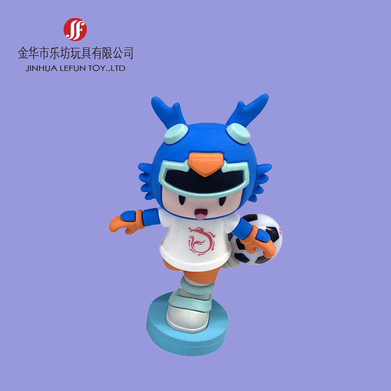 Custom drip glue soft pvc animal toy 2