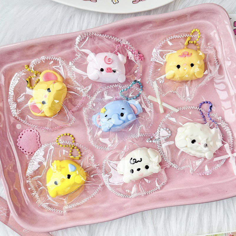 Custom silicon stress relief keychain 2